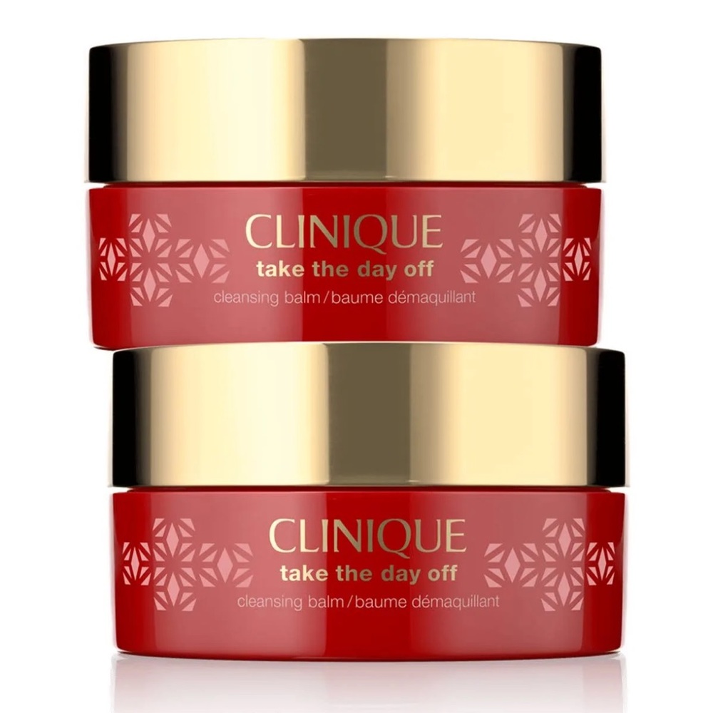 🆕 Clinique take the day off cleansing balm travel exclusive 2 pk. ✨BNIB✨